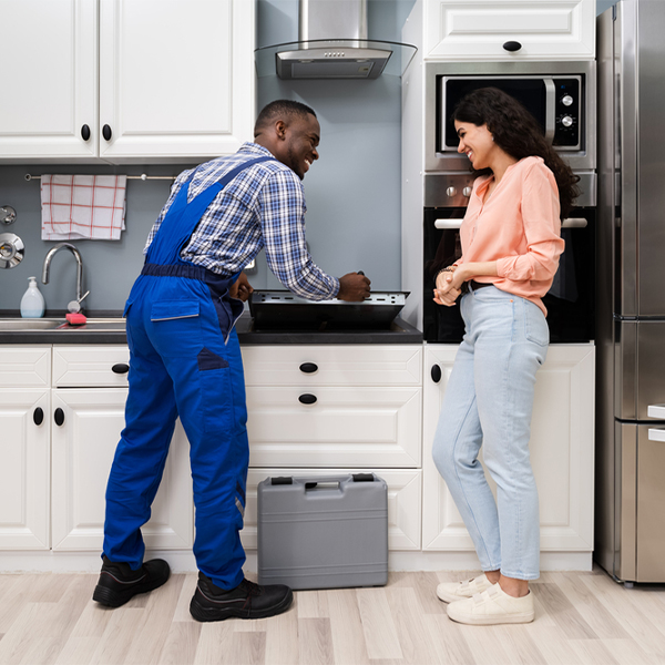 can you provide an estimate for cooktop repair before beginning any work in Rafter J Ranch